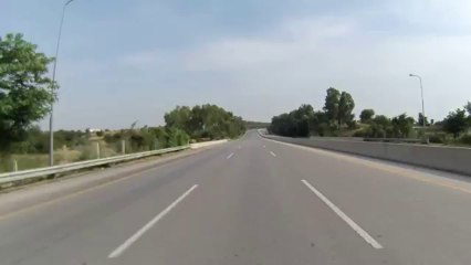 Islamabad to Lahore on Motorcycle via Motorway in HD - Part 1 of 7