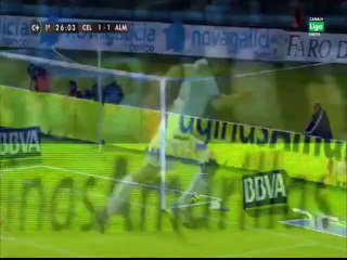 Gol de Orellana (1-1) Celta - Almería