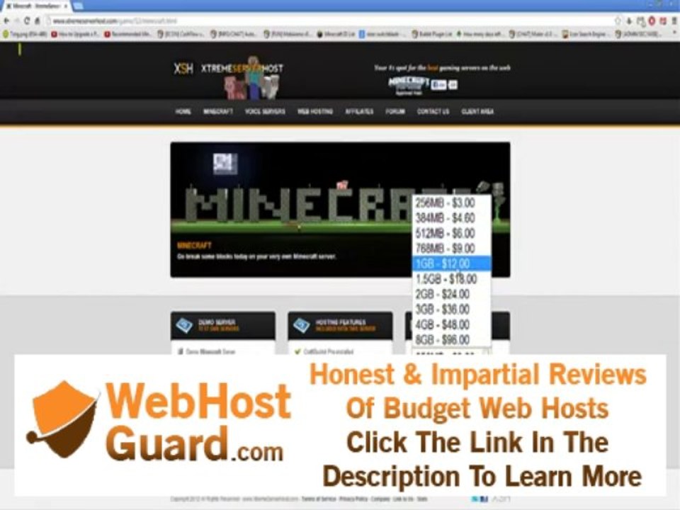 Cheapest Minecraft Server Hosting Of All! Xtreme Server Host! (HD)