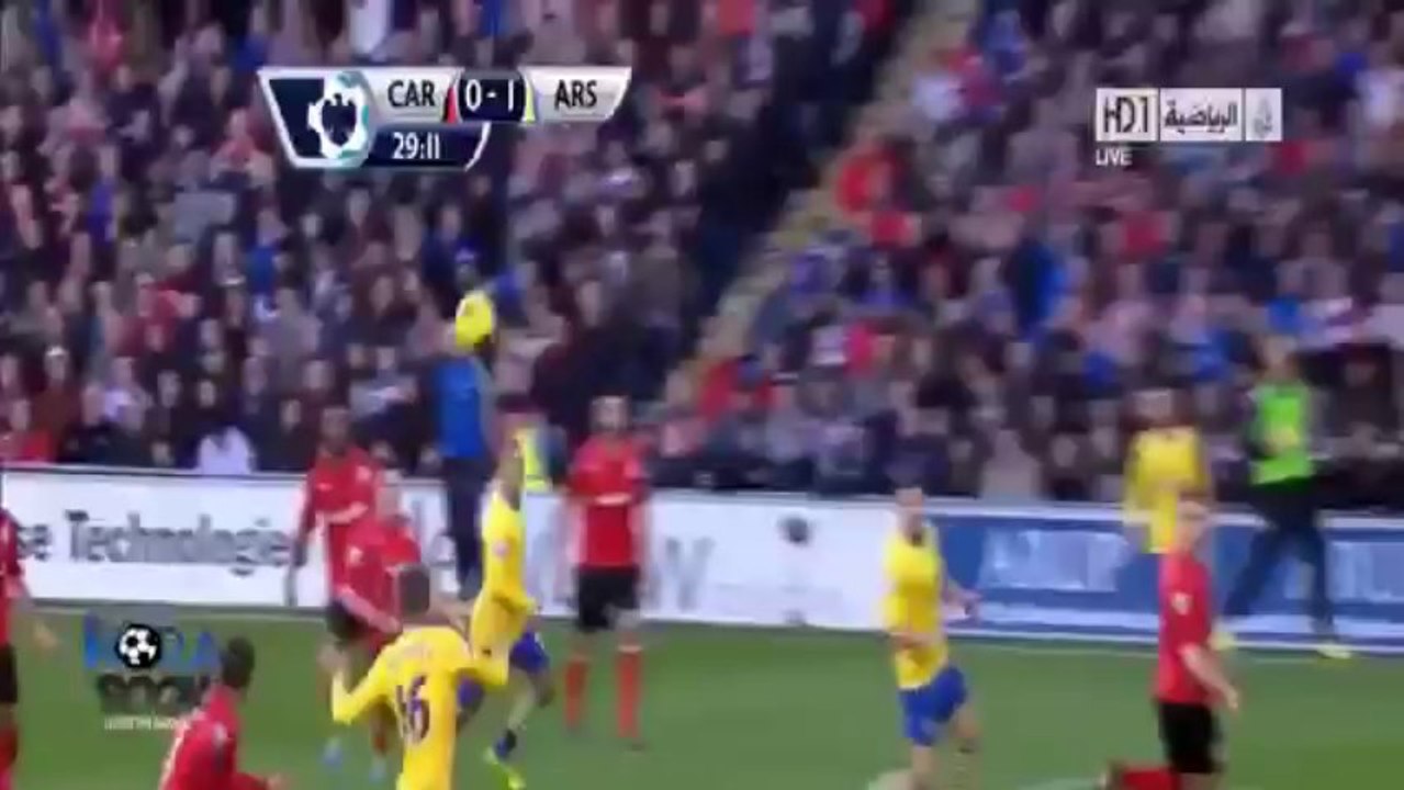 أهداف مباراة ارسنال 3-0 كارديف سيتي 30.11.2013 الدوري الانجليزي الممتاز بصوت رؤوف خليف #ارسنال