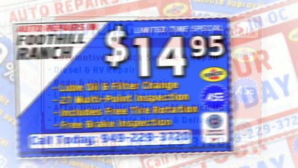 (949) 229-3720 Ford Lube Oil & Filter Change Coto de Caza