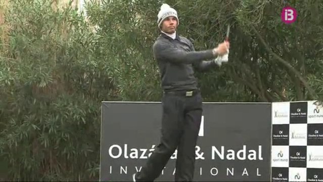 Rafael Nadal at Pula Golf in Mallorca/1st day 'Olazábal & Nadal Invitational'