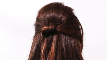 How To Do A Simple Back To School Hairstyle