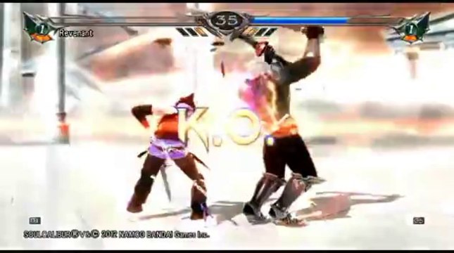 Soul Calibur V | Ranked Online Match - Revenant Versus tekkenaddict2008