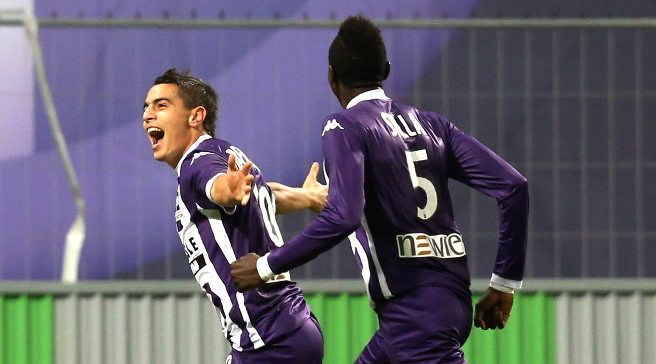 #TOULOUSEFCFCSM:  Le premier des trois buts de Wissam Ben Yedder
