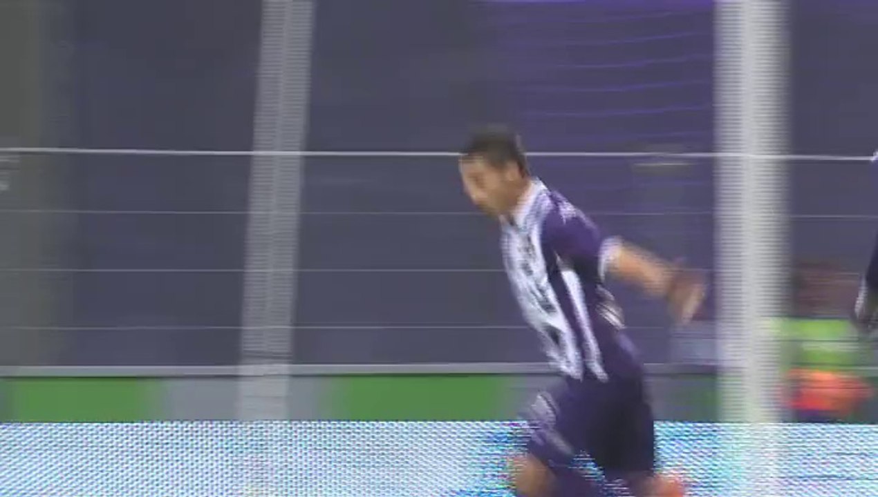 #TOULOUSEFCFCSM: Le second des trois buts de Wissam Ben Yedder