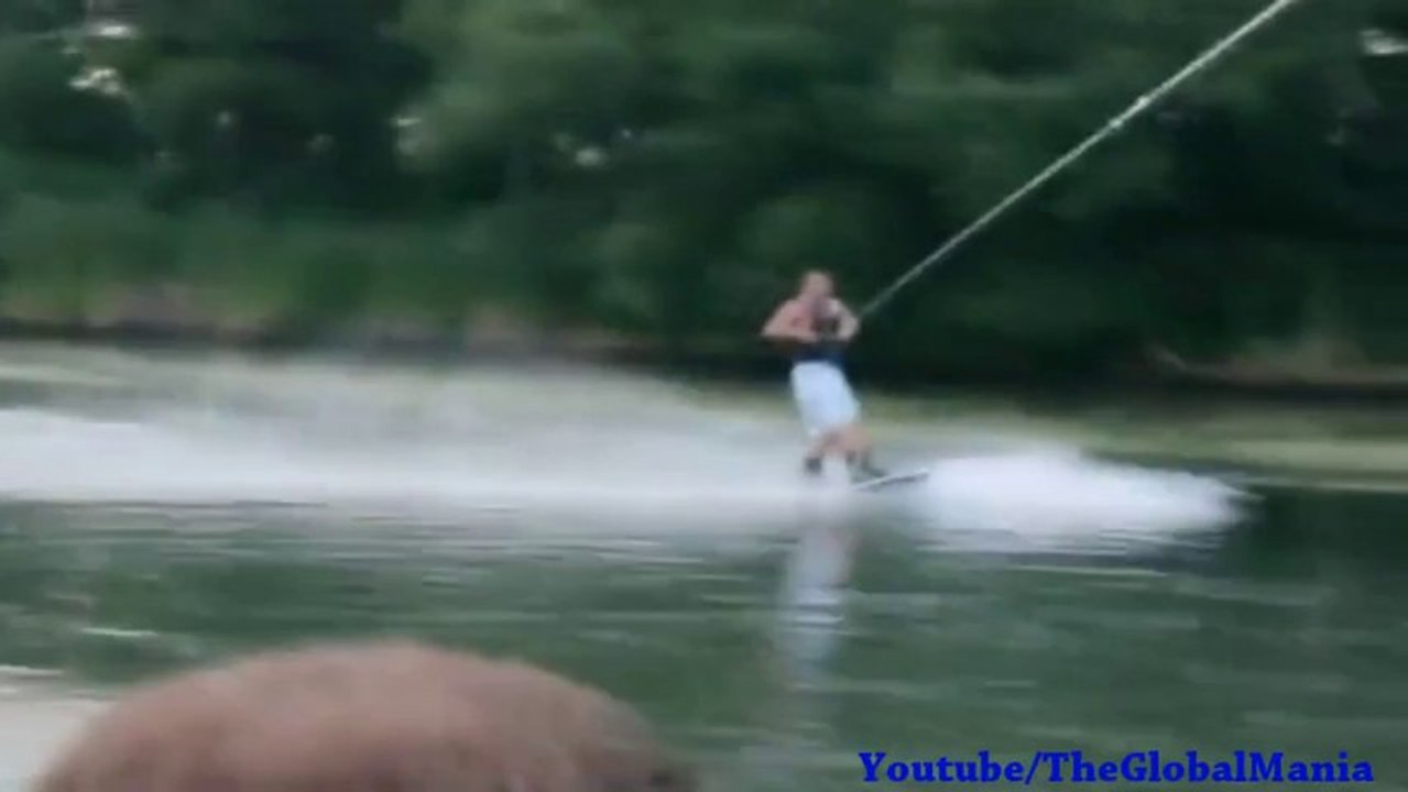 The Water Ski Wipeout