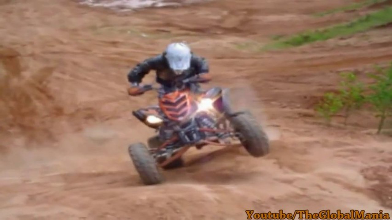 Raptor 700 Quad hill climb Fail! Attempt 1