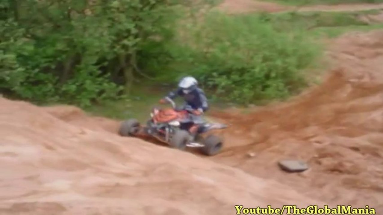 Raptor 700 Quad hill climb Fail! Attempt 2