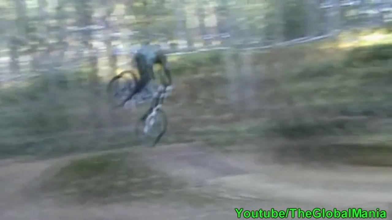 Epic Mountain Bike Crash! (Cracked Helmet!) Super Painful!