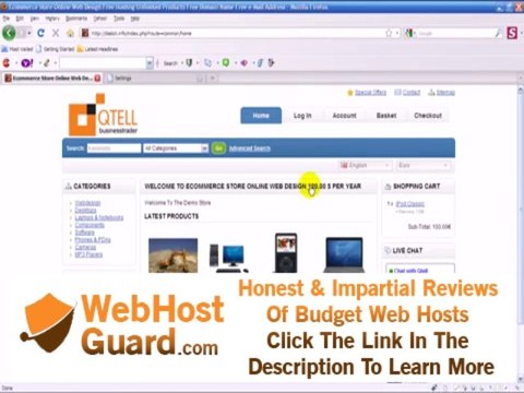 Settings Shop Server Free Support Shopping Carts For Sale Free Hosting