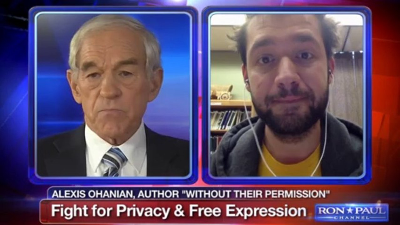 Reddit Co-Founder Alexis Ohanian: We Must Fight to Keep Internet Free! (Ron Paul Channel)