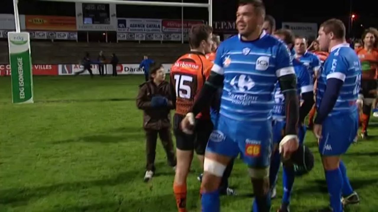 Colomiers-Narbonne : 32-16 J12 - Saison 2013-2014