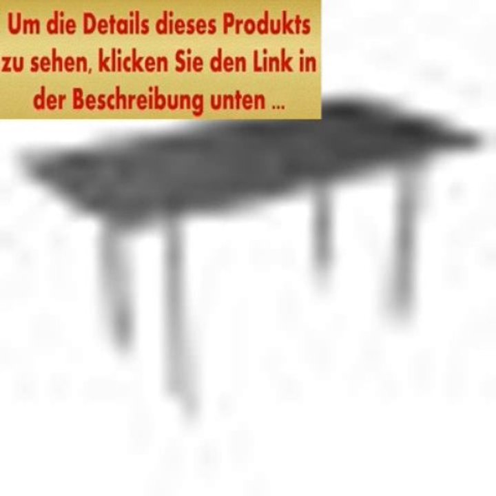 Angebote 72" Recycled Earth-Friendly Patio Dining Table - Slate Gray with Silver Frame