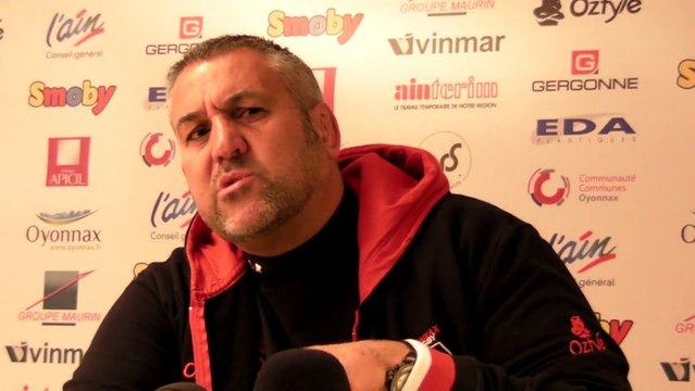 Rugby Top 14 - Christophe Urios après Oyonnax - Brive, 3e partie