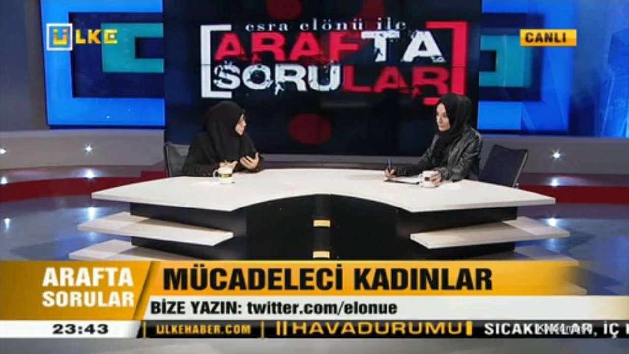 Gülden Sönmez ; Esra Elönü ile Arafta Sorular Programı 30.11.2013 - Bölüm-1