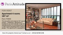 3 Bedroom Loft for rent - Musée Picasso, Paris - Ref. 8436