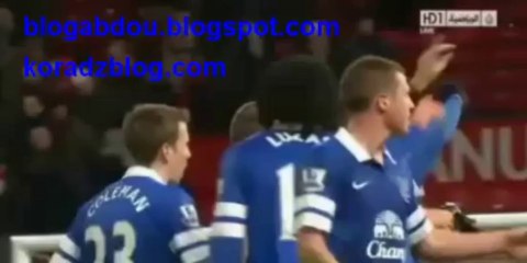 Manchester United 0. Everton FC 1