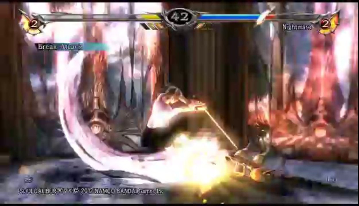 Soul Calibur V | Ranked Online Match - Xiaoyu Versus Nightmare