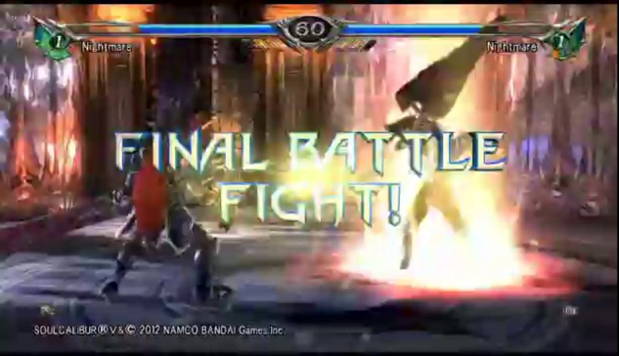 Soul Calibur V | Ranked Online Match - Nightmare Versus Nightmare