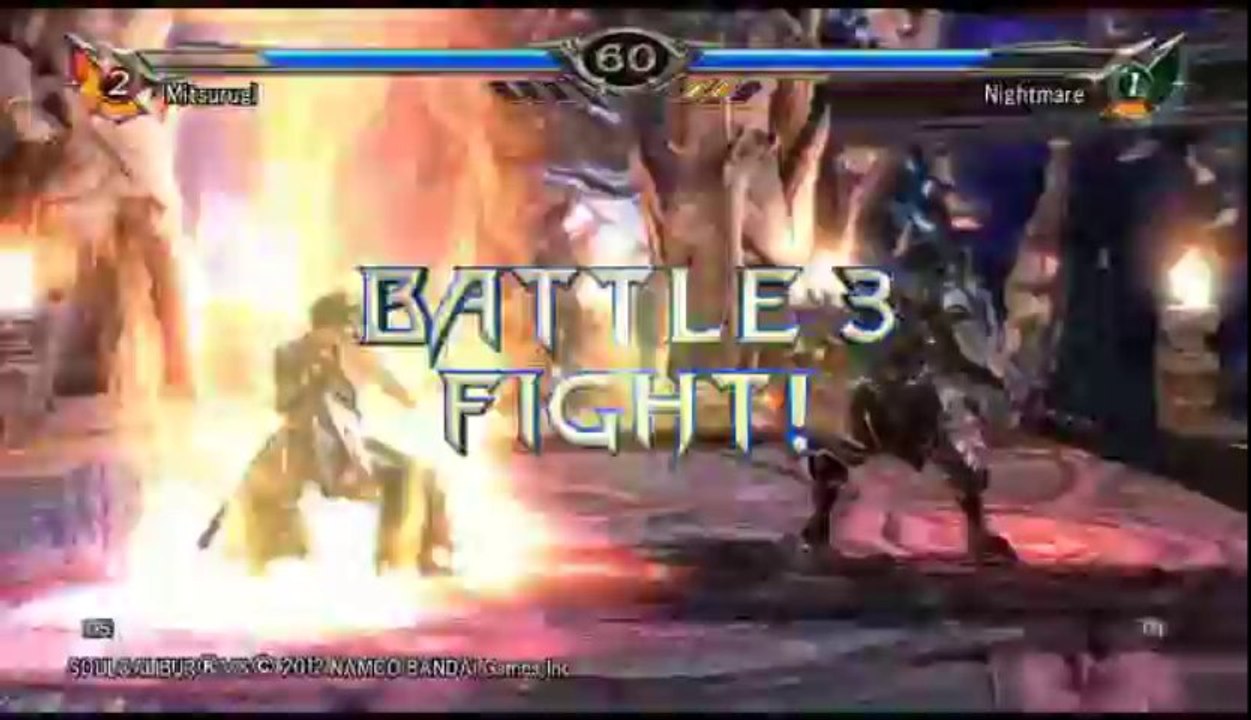 Soul Calibur V | Ranked Online Match - Mitsurugi Versus Nightmare