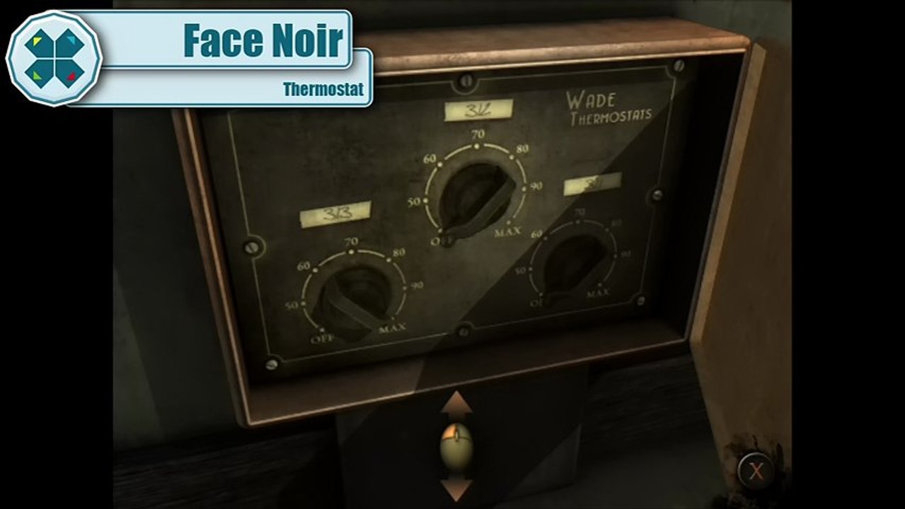 Face Noir - Solution  Enigme du Thermostat