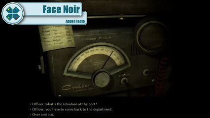 Face Noir - Solution  Enigme de la Voiture de Police et de lAppel Radio