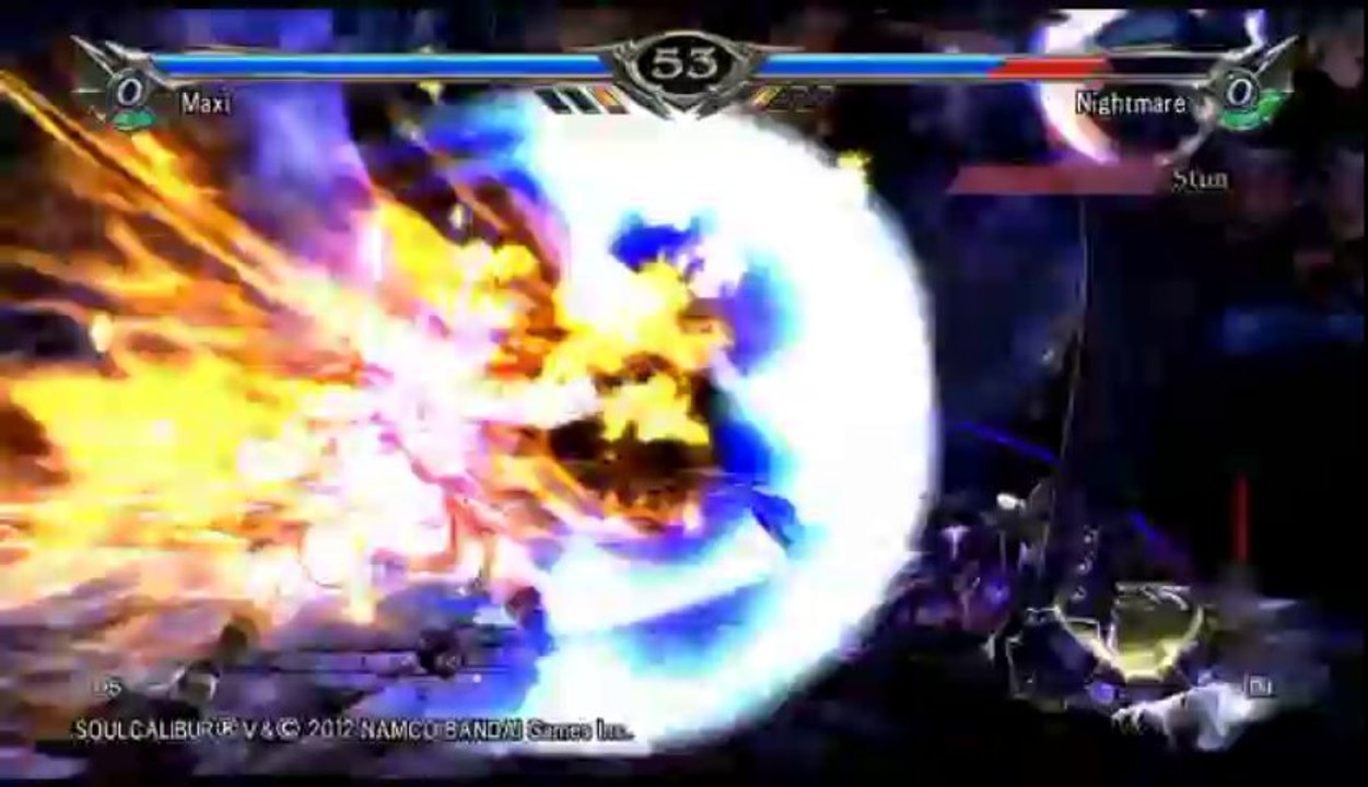 Soul Calibur V | Ranked Online Match - Maxi Versus Nightmare