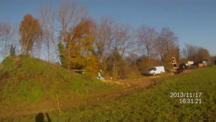 Fred Wasner Fmx Training session Novembre 2013