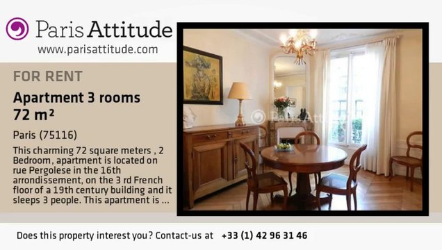 2 Bedroom Apartment for rent - Porte Maillot/Palais des Congrès, Paris - Ref. 7793