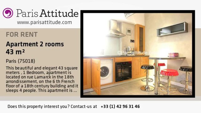 1 Bedroom Apartment for rent - Montmartre, Paris - Ref. 6228