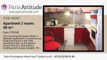 1 Bedroom Apartment for rent - Jules Joffrin - Mairie du 18ème, Paris - Ref. 4317