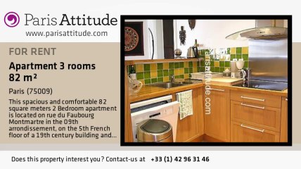 2 Bedroom Apartment for rent - Notre Dame de Lorette, Paris - Ref. 2164