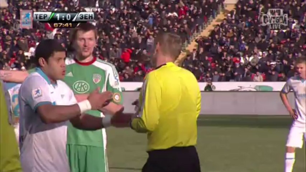 Терек - Зенит 2т. "MYFOOTBALL.WS"