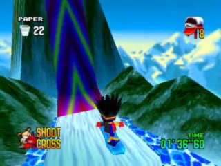 Snowboard Kids 2 Playtrhough Part 2 - Skill Courses