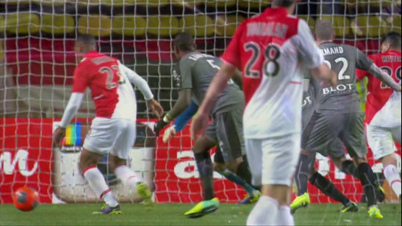 But Anthony MARTIAL (44ème) - AS Monaco FC - Stade Rennais FC - (2-0) - 30/11/13 (ASM - SRFC)