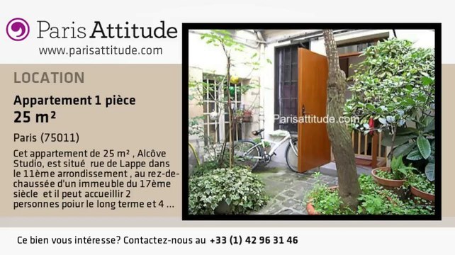 Appartement Alcove Studio à louer - Bastille, Paris - Ref. 6269