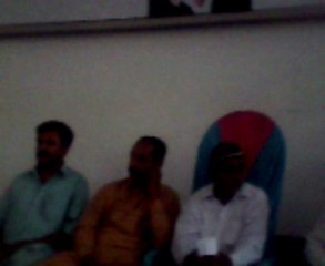 Muhammad Naseem Rao addressing at Hyderabad