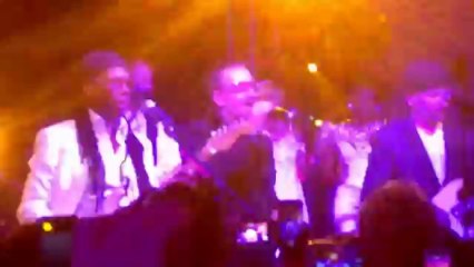 Bono, The Edge and Nile Rodgers perform David Bowie's Let's Dance---2013