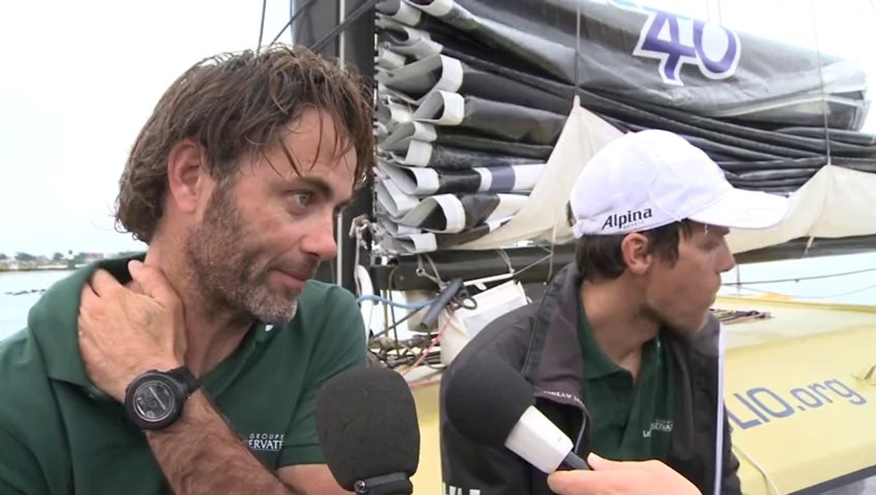 Jour 25 - Arrivée de Watt & Sea - Région Poitou Charentes - Transat Jacques Vabre 2013