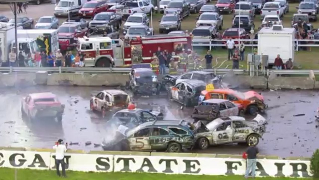 Skowhegan Fair Demolition Derby 2013 Pt 2