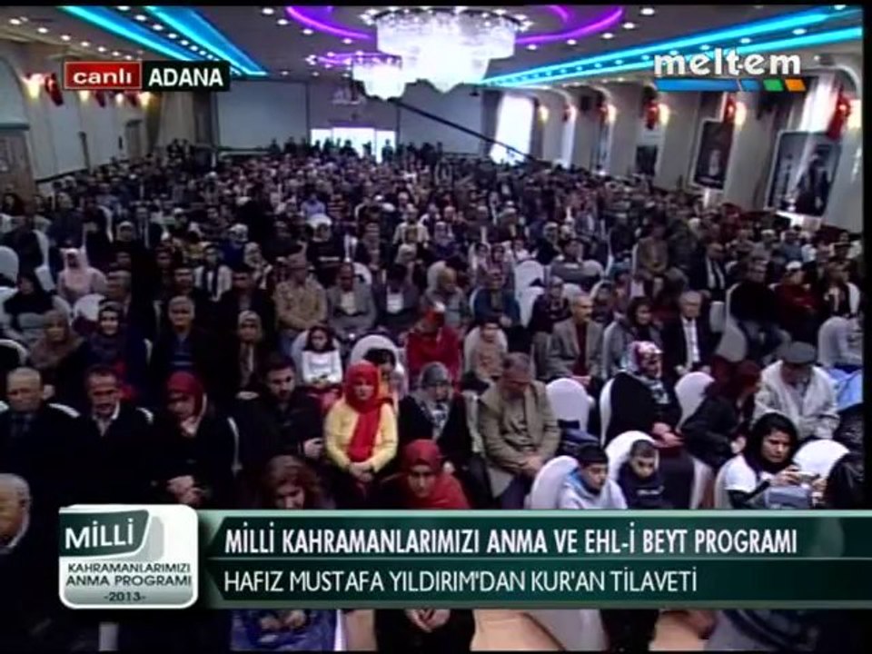Kurra Hafız Mustafa Yıldırım Kuran-ı Kerim Ziyafeti - Adana