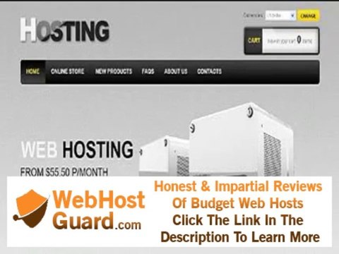 Preview Black & Grey Hosting VirtueMart Theme by Mercury T VirtueMart Templates Download