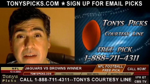 Cleveland Browns vs. Jacksonville Jaguars Pick Prediction NFL Odds 12-1-2013