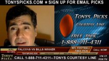 Buffalo Bills vs. Atlanta Falcons Pick Prediction NFL Odds 12-1-2013