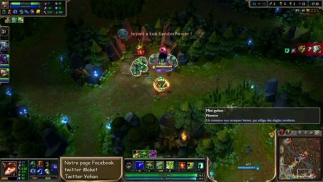 [LoL] duo bot league of legends teemo heimer moket ( teemo )