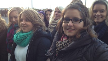 Les fans au rendez-vous pour Christophe Maé