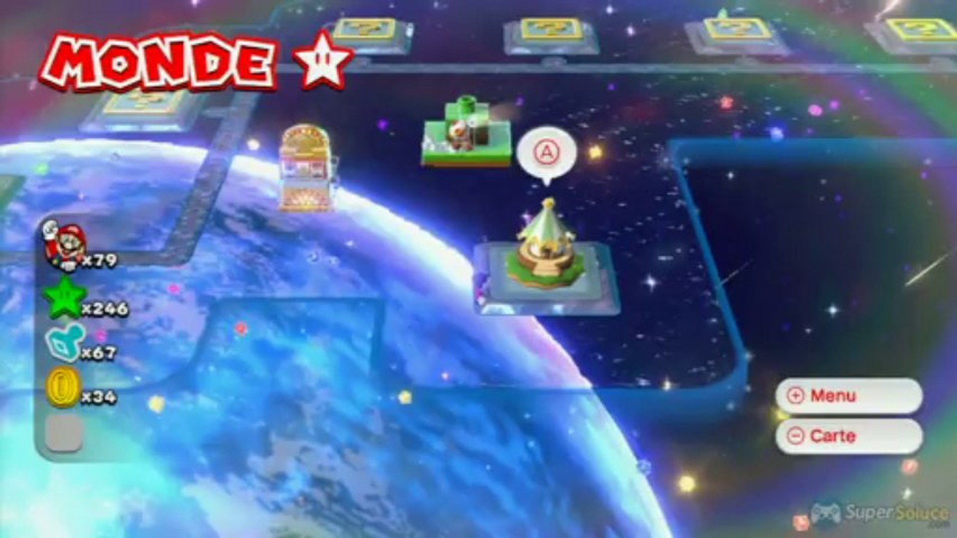 Soluce Super Mario 3D World : Niveau Étoile-Tampon - Vidéo Dailymotion