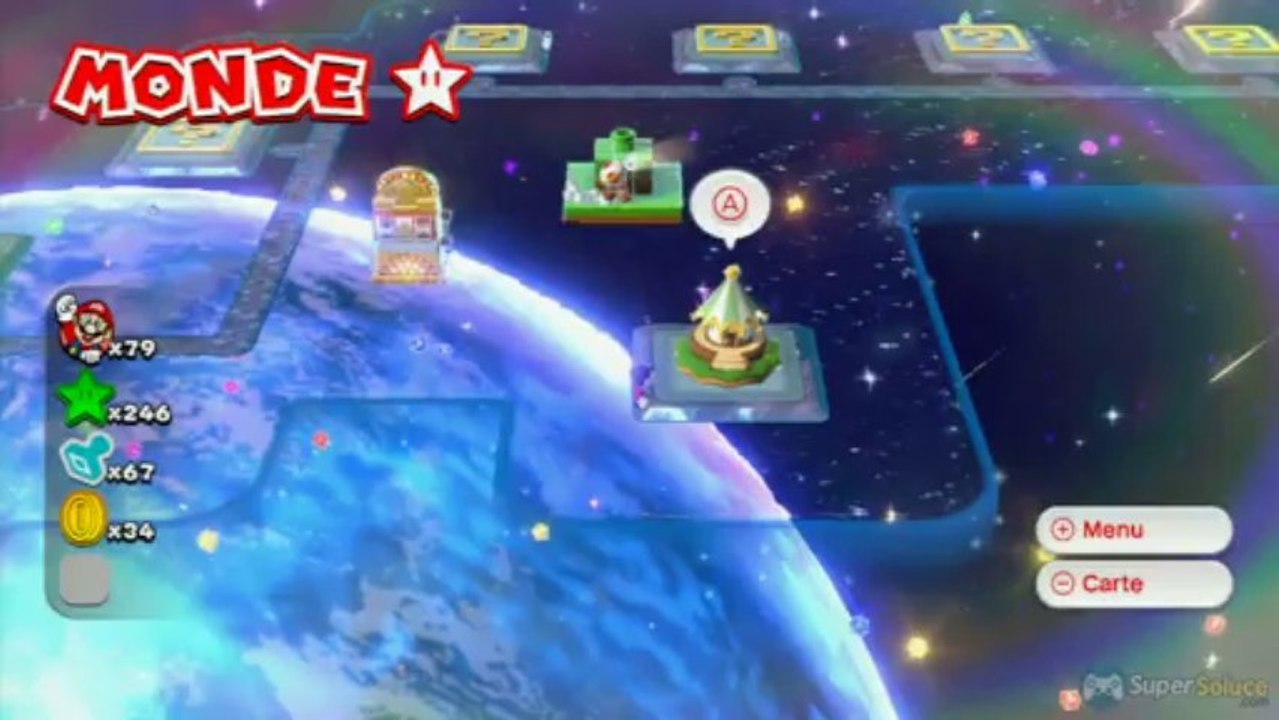 Soluce Super Mario 3D World : Niveau Étoile-Tampon - Vidéo Dailymotion