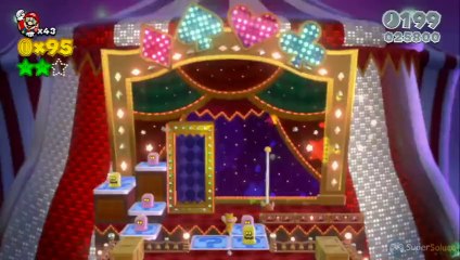 Soluce Super Mario 3D World : Niveau Fleur-1